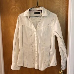 Pearl snap western shirt
